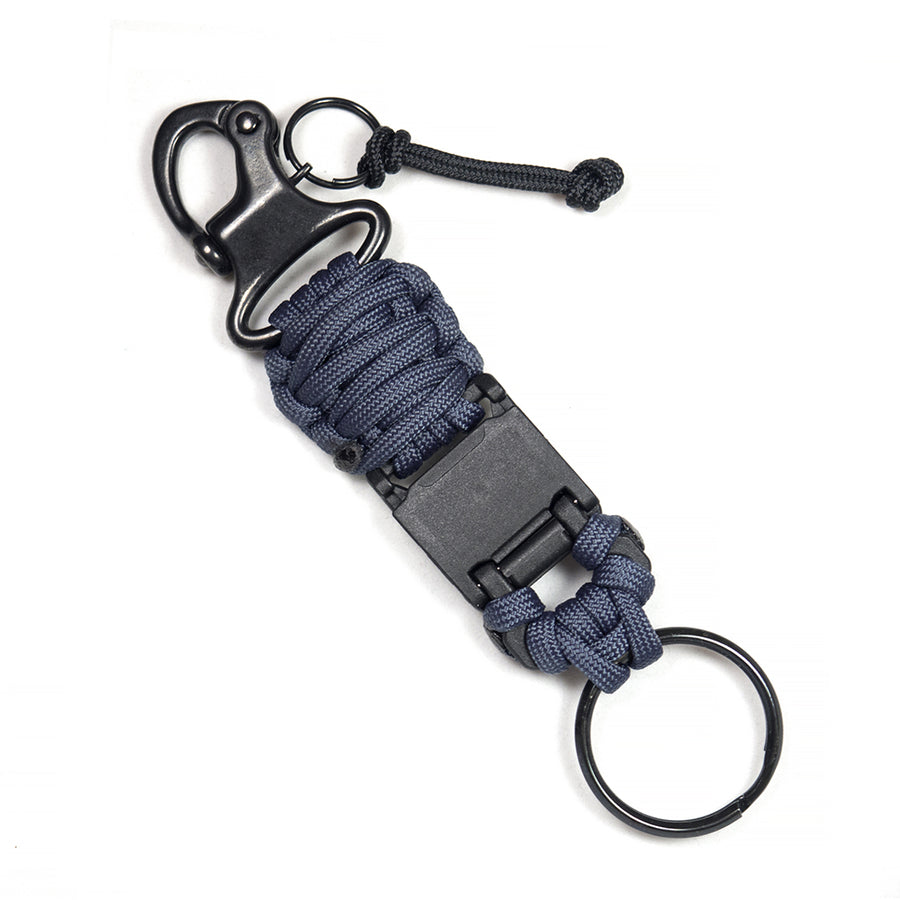 ARKTYPE PMK - Paracord Magnet Keychain & Badgeholder - Navy - Open