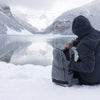 ARKTYPE Dashpack Backpack - Slate Waxed Canvas - Winter Snow Lake