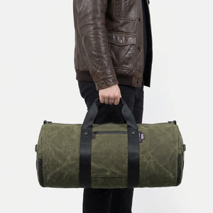 Boltpack - 30L Duffel - Limited Edition Waxed Canvas - Olive Drab