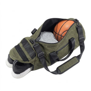 Boltpack - 30L Duffel - Limited Edition Waxed Canvas - Olive Drab