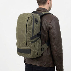 Jetpack - 22L - Limited Edition Waxed Canvas - Olive Drab