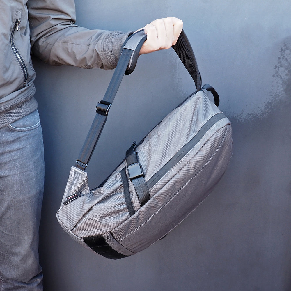 ARKTYPE Dashpack Backpack - Charcoal - Shoulder Straps - Built Tough From Mil-Spec and Rainproof Materials