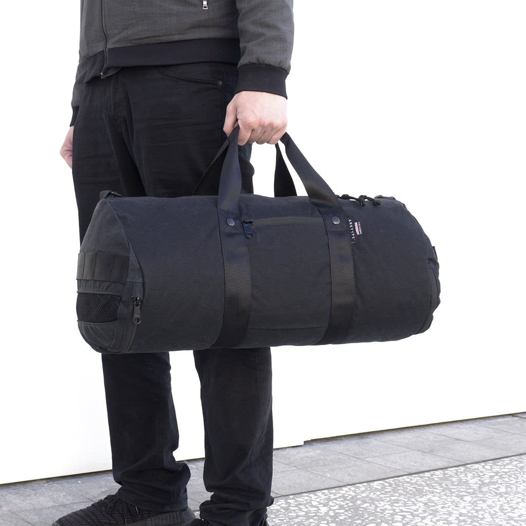 Boltpack - 30L Duffel - Waxed Canvas - Black Boltpack - 30L Duffel - Waxed Canvas - Black