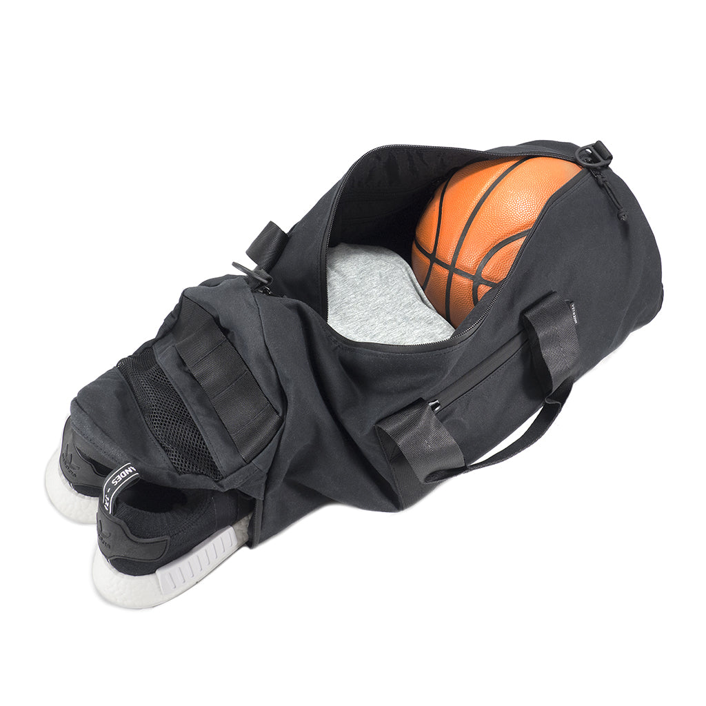 Boltpack - 30L Duffel - Waxed Canvas - Black