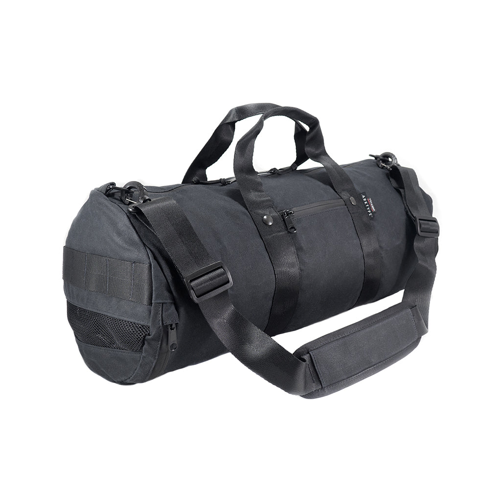Boltpack - 30L Duffel - Waxed Canvas - Black