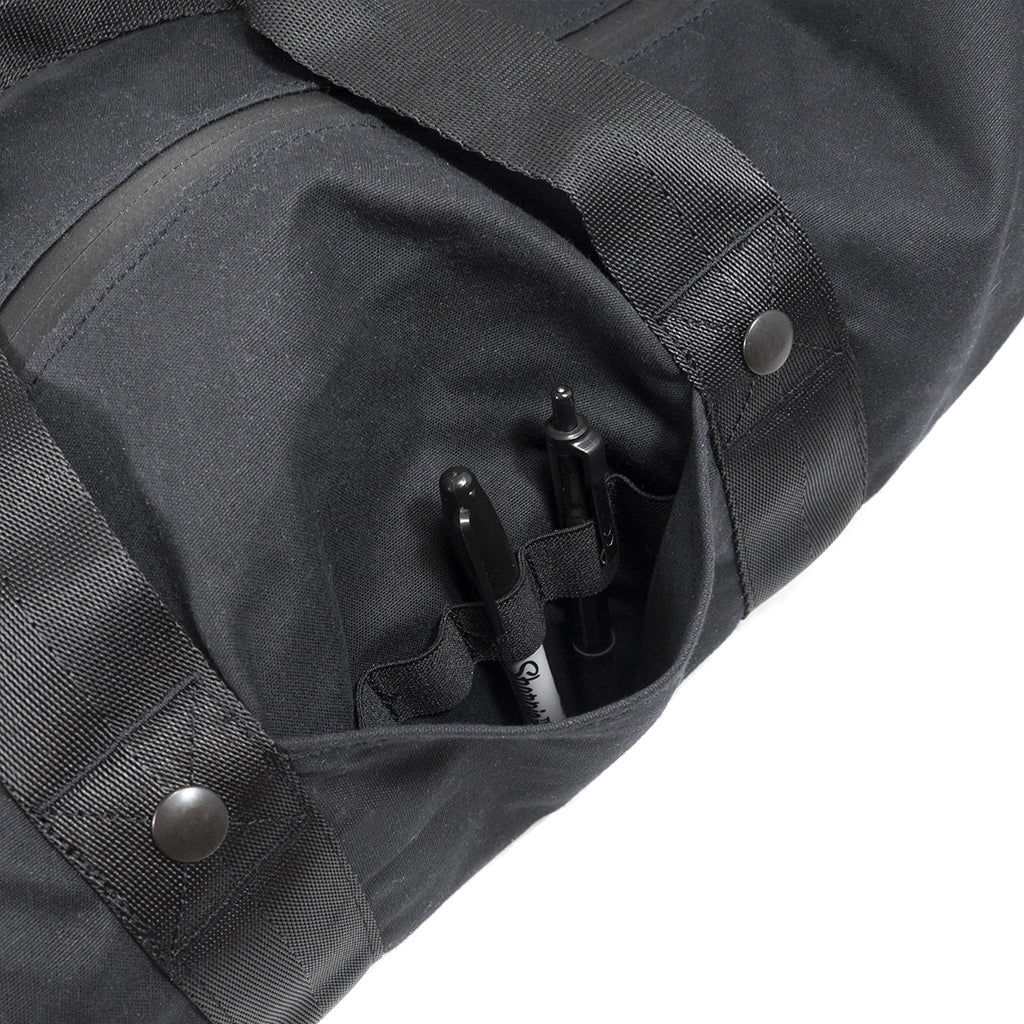 Boltpack - 30L Duffel - Waxed Canvas - Black