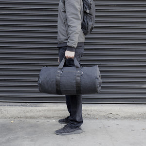 Boltpack - 30L Duffel - Waxed Canvas - Black