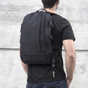 Dashpack - 15L - Waxed Canvas - Black