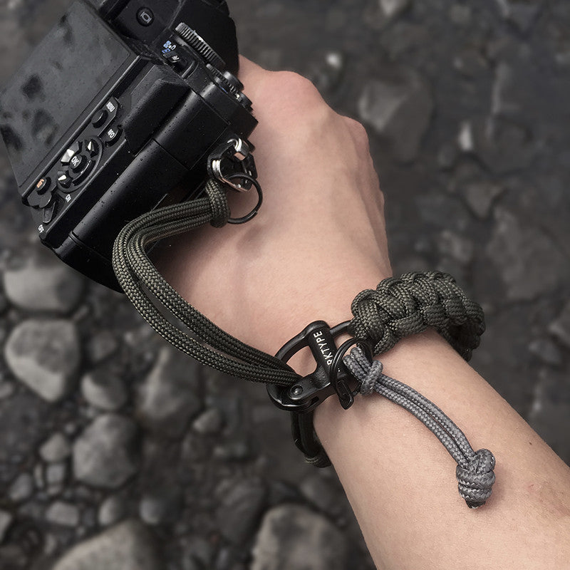 ARKTYPE Camera Paracord Wrist Strap - Olive Drab